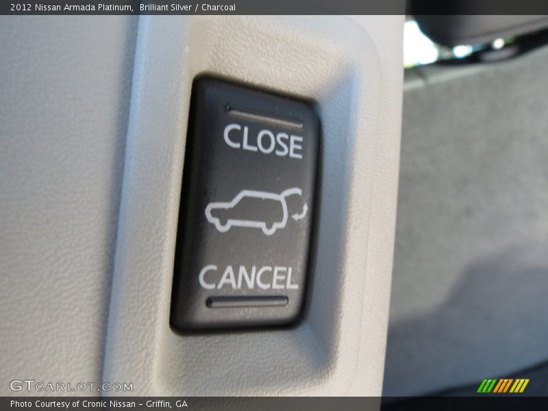 Brilliant Silver / Charcoal 2012 Nissan Armada Platinum