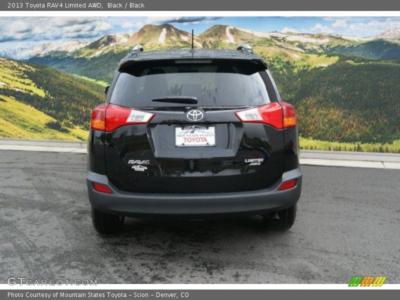 Black / Black 2013 Toyota RAV4 Limited AWD