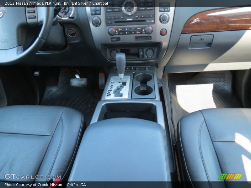 Brilliant Silver / Charcoal 2012 Nissan Armada Platinum