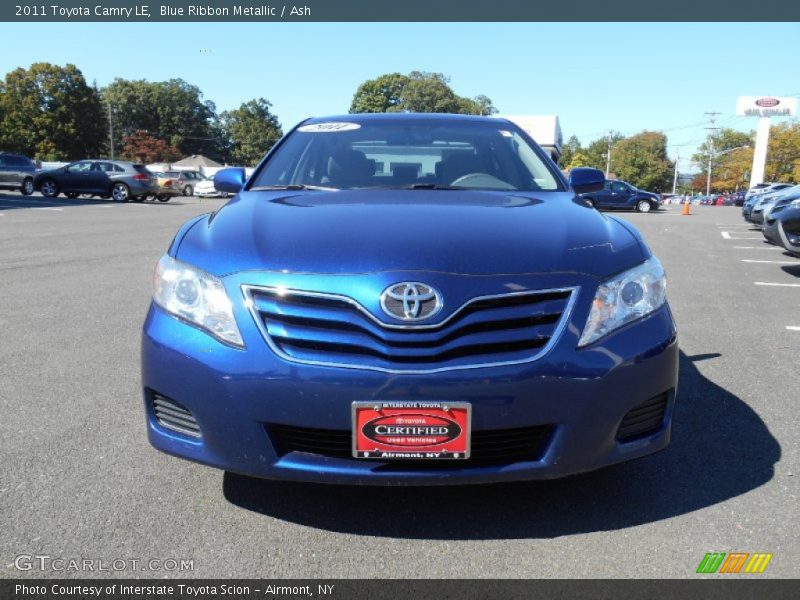 Blue Ribbon Metallic / Ash 2011 Toyota Camry LE