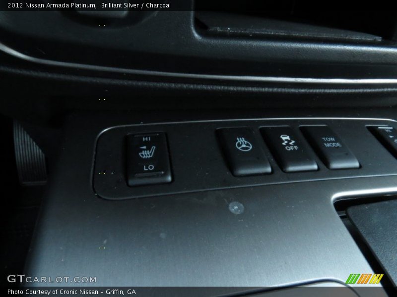 Brilliant Silver / Charcoal 2012 Nissan Armada Platinum