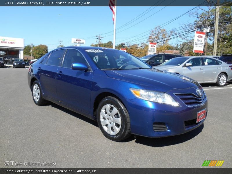 Blue Ribbon Metallic / Ash 2011 Toyota Camry LE