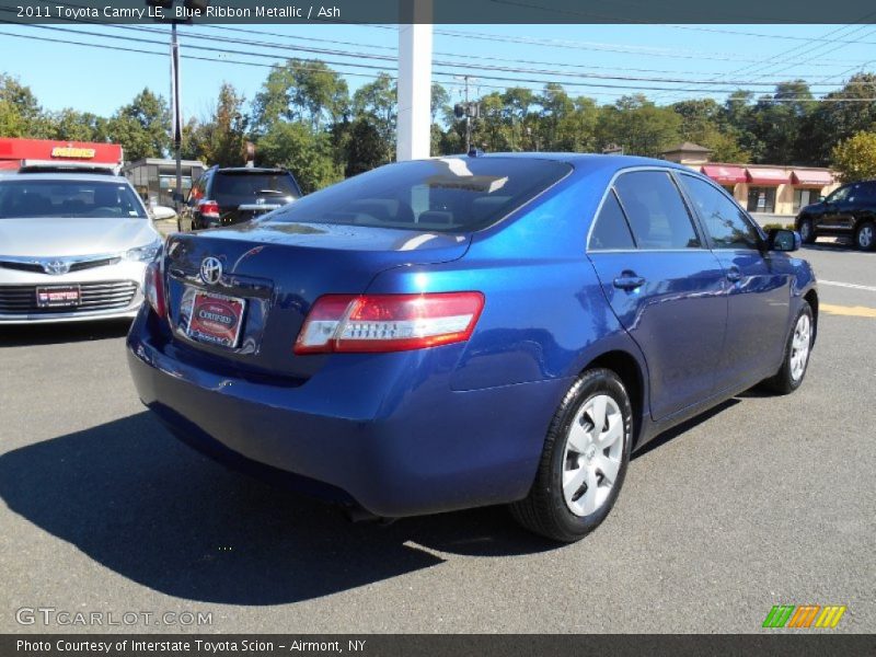 Blue Ribbon Metallic / Ash 2011 Toyota Camry LE