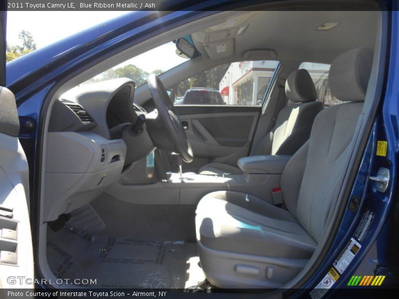 Blue Ribbon Metallic / Ash 2011 Toyota Camry LE