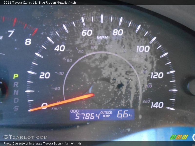 Blue Ribbon Metallic / Ash 2011 Toyota Camry LE