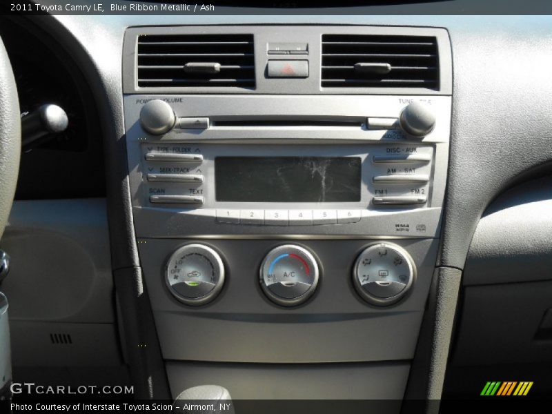 Blue Ribbon Metallic / Ash 2011 Toyota Camry LE