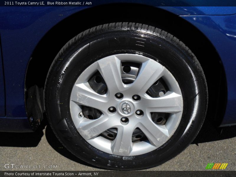 Blue Ribbon Metallic / Ash 2011 Toyota Camry LE