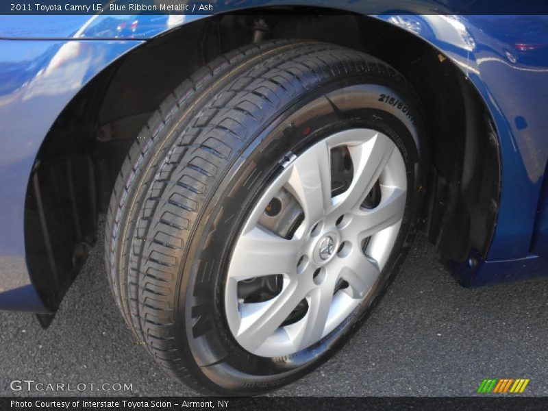 Blue Ribbon Metallic / Ash 2011 Toyota Camry LE