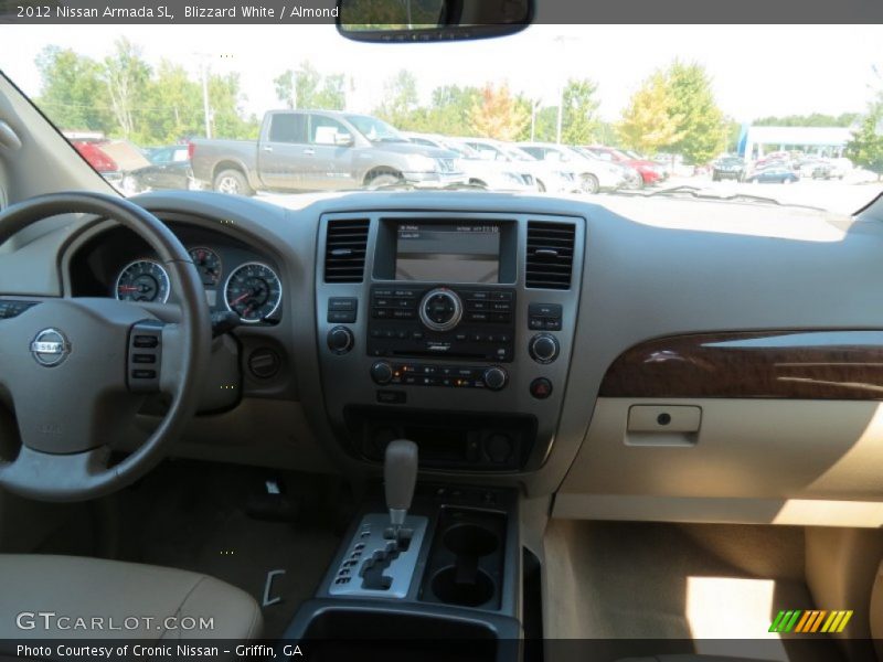 Blizzard White / Almond 2012 Nissan Armada SL