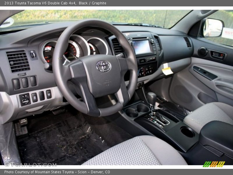 Black / Graphite 2013 Toyota Tacoma V6 Double Cab 4x4