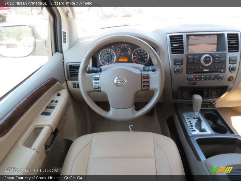 Blizzard White / Almond 2012 Nissan Armada SL