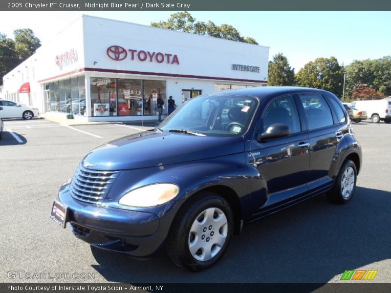 Midnight Blue Pearl / Dark Slate Gray 2005 Chrysler PT Cruiser