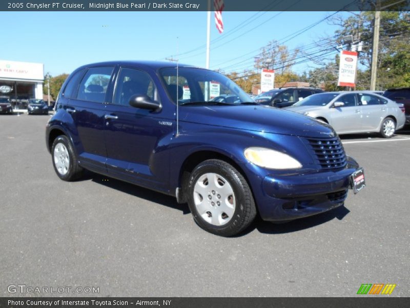Midnight Blue Pearl / Dark Slate Gray 2005 Chrysler PT Cruiser