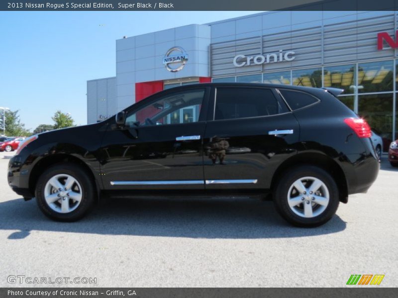 Super Black / Black 2013 Nissan Rogue S Special Edition