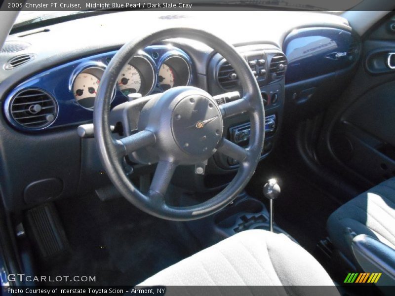 Midnight Blue Pearl / Dark Slate Gray 2005 Chrysler PT Cruiser