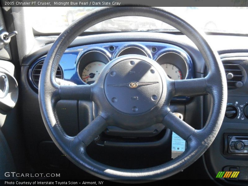 Midnight Blue Pearl / Dark Slate Gray 2005 Chrysler PT Cruiser