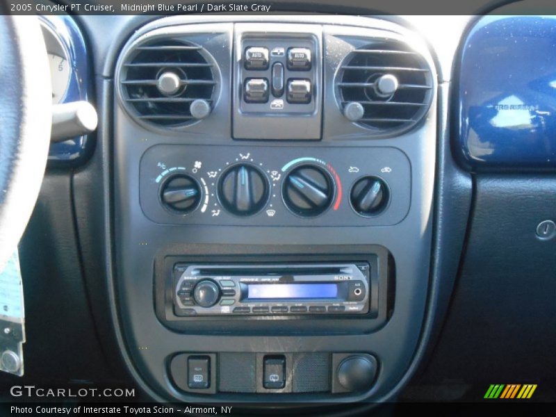 Midnight Blue Pearl / Dark Slate Gray 2005 Chrysler PT Cruiser