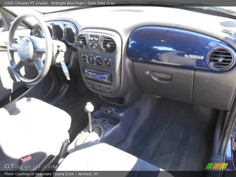 Midnight Blue Pearl / Dark Slate Gray 2005 Chrysler PT Cruiser