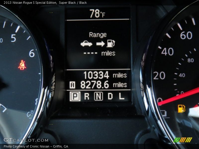 Super Black / Black 2013 Nissan Rogue S Special Edition