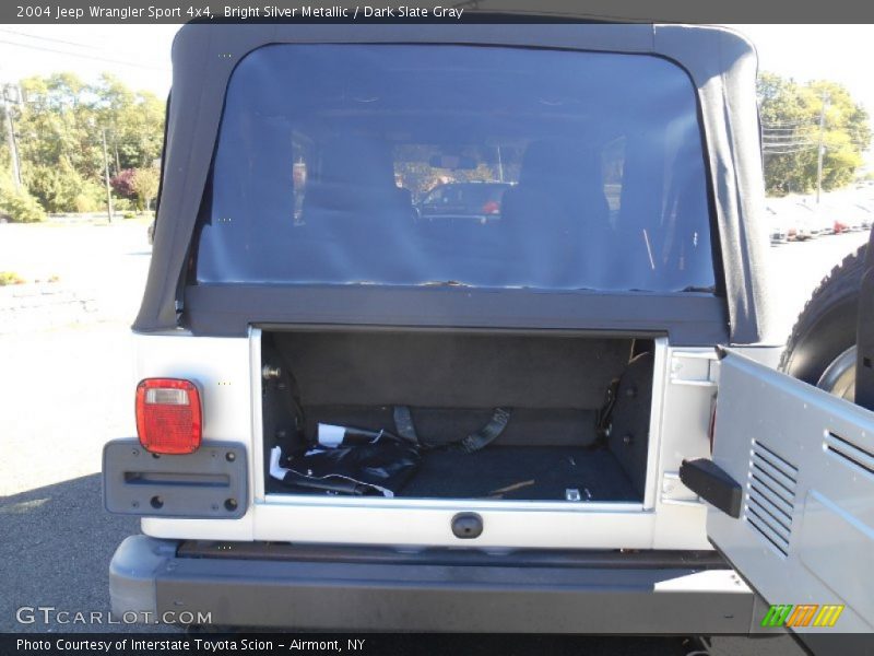 Bright Silver Metallic / Dark Slate Gray 2004 Jeep Wrangler Sport 4x4