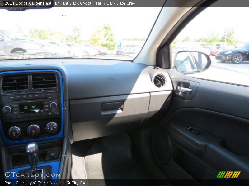 Brilliant Black Crystal Pearl / Dark Slate Gray 2011 Dodge Caliber Heat