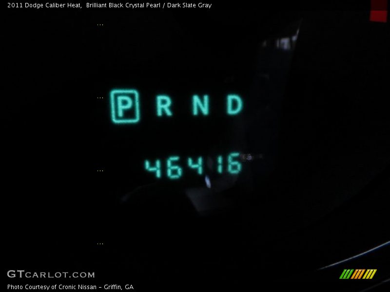 Brilliant Black Crystal Pearl / Dark Slate Gray 2011 Dodge Caliber Heat