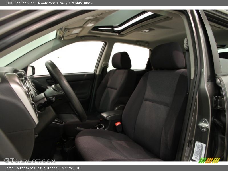 Moonstone Gray / Graphite Black 2006 Pontiac Vibe