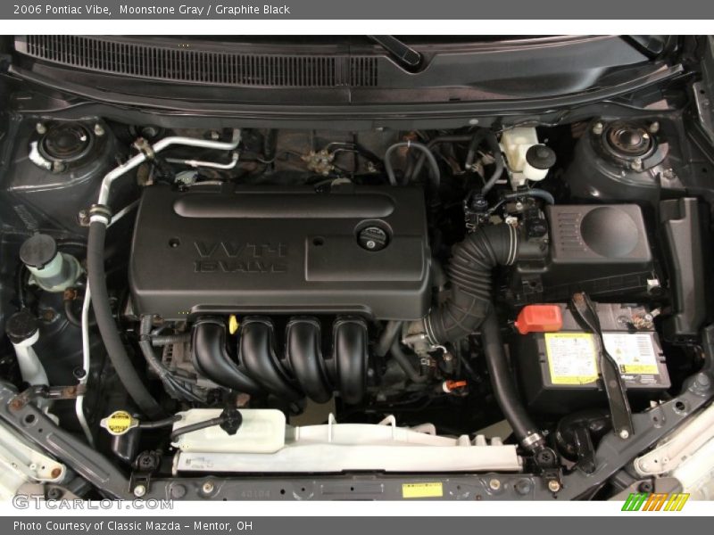 Moonstone Gray / Graphite Black 2006 Pontiac Vibe