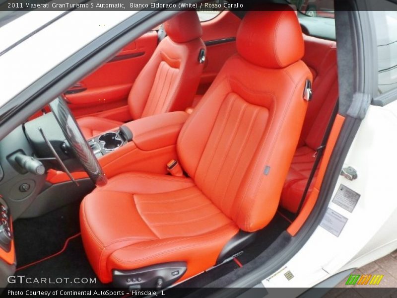 Front Seat of 2011 GranTurismo S Automatic