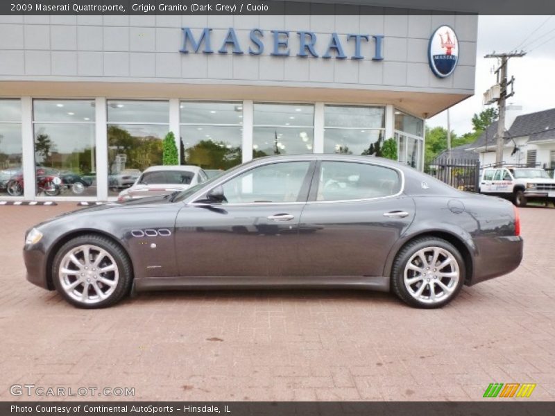 Grigio Granito (Dark Grey) / Cuoio 2009 Maserati Quattroporte