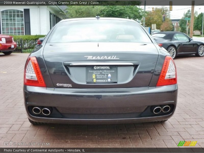 Grigio Granito (Dark Grey) / Cuoio 2009 Maserati Quattroporte