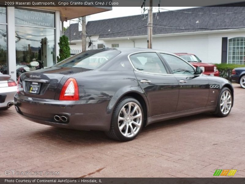 Grigio Granito (Dark Grey) / Cuoio 2009 Maserati Quattroporte