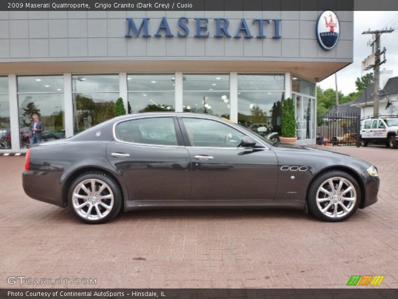 Grigio Granito (Dark Grey) / Cuoio 2009 Maserati Quattroporte