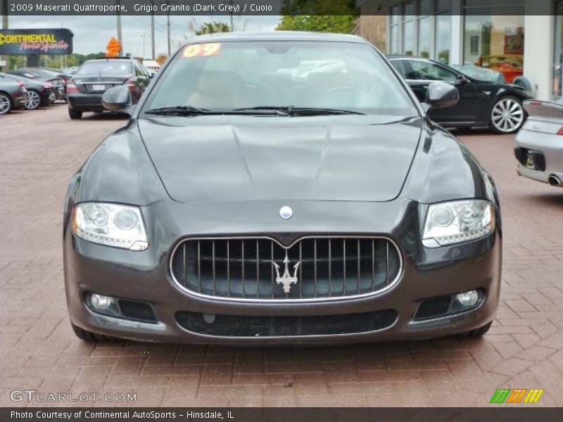 Grigio Granito (Dark Grey) / Cuoio 2009 Maserati Quattroporte