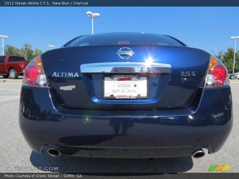 Navy Blue / Charcoal 2012 Nissan Altima 2.5 S