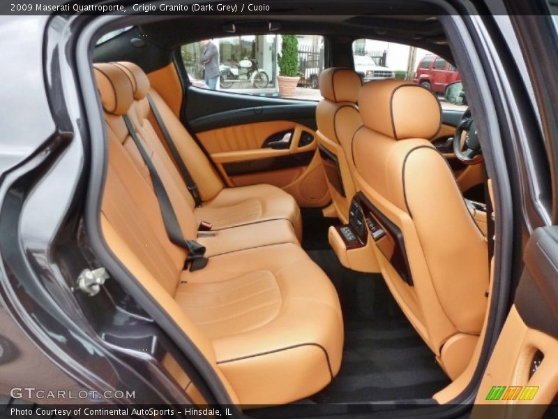 Grigio Granito (Dark Grey) / Cuoio 2009 Maserati Quattroporte