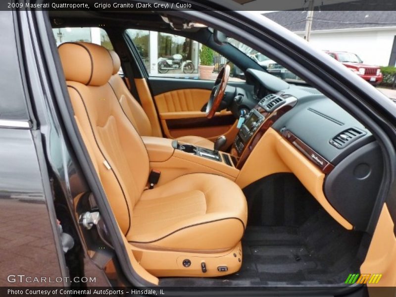 Grigio Granito (Dark Grey) / Cuoio 2009 Maserati Quattroporte