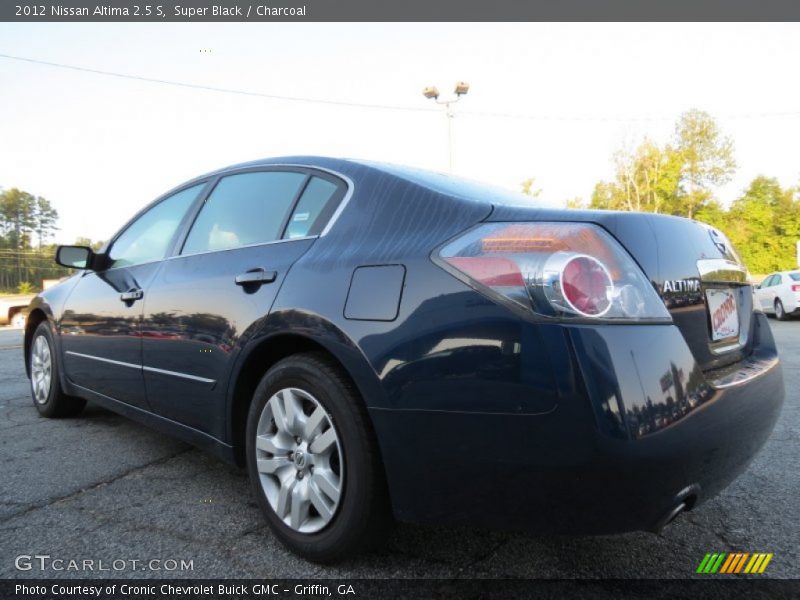 Super Black / Charcoal 2012 Nissan Altima 2.5 S