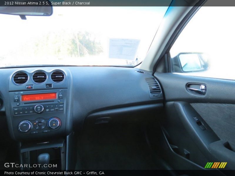 Super Black / Charcoal 2012 Nissan Altima 2.5 S