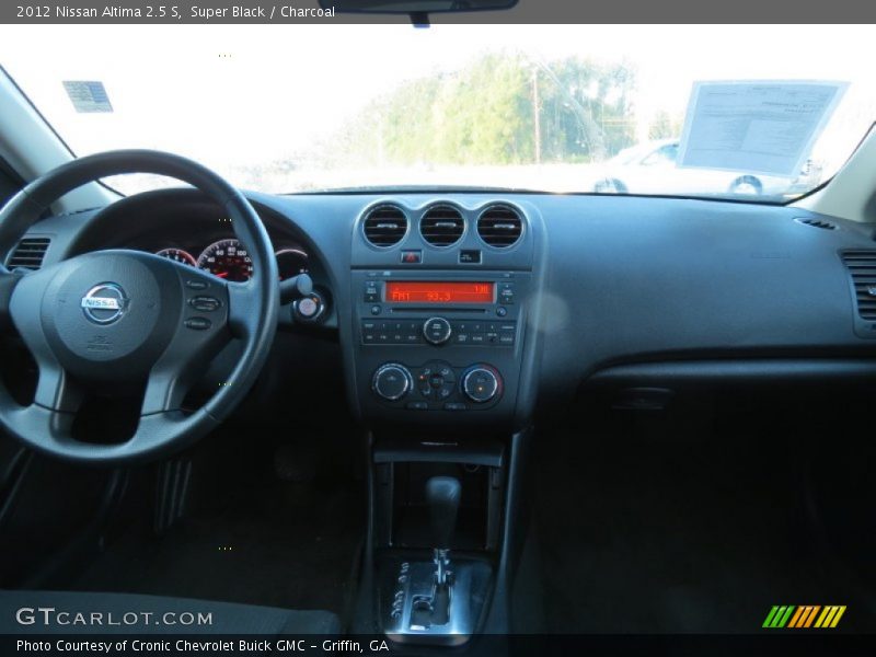 Super Black / Charcoal 2012 Nissan Altima 2.5 S