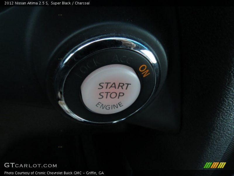 Super Black / Charcoal 2012 Nissan Altima 2.5 S