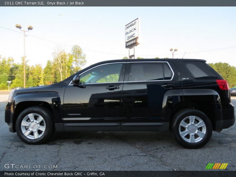 Onyx Black / Jet Black 2011 GMC Terrain SLE