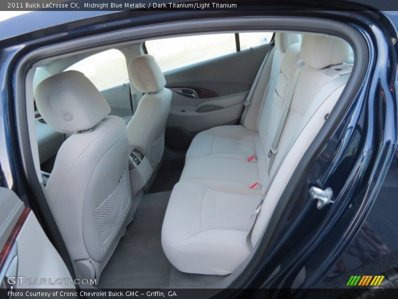 Midnight Blue Metallic / Dark Titanium/Light Titanium 2011 Buick LaCrosse CX