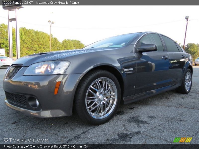 Magnetic Gray Metallic / Onyx 2009 Pontiac G8 GT