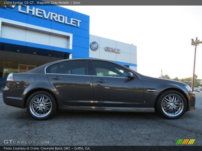 Magnetic Gray Metallic / Onyx 2009 Pontiac G8 GT