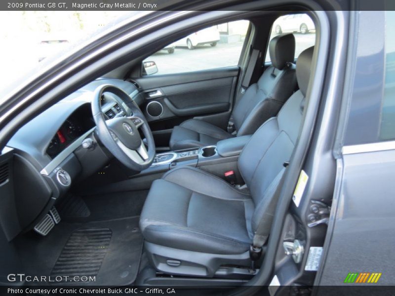 Magnetic Gray Metallic / Onyx 2009 Pontiac G8 GT