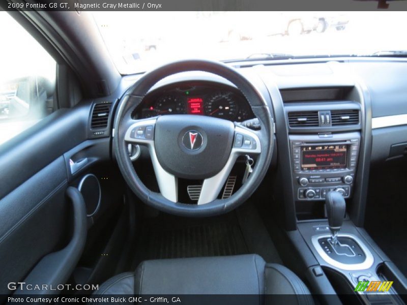 Magnetic Gray Metallic / Onyx 2009 Pontiac G8 GT
