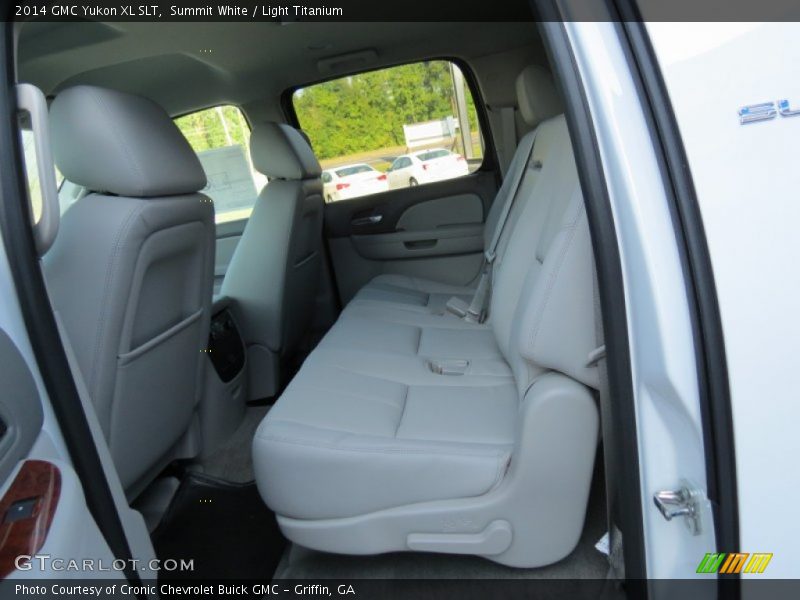 Rear Seat of 2014 Yukon XL SLT