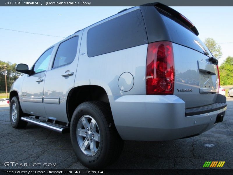 Quicksilver Metallic / Ebony 2013 GMC Yukon SLT