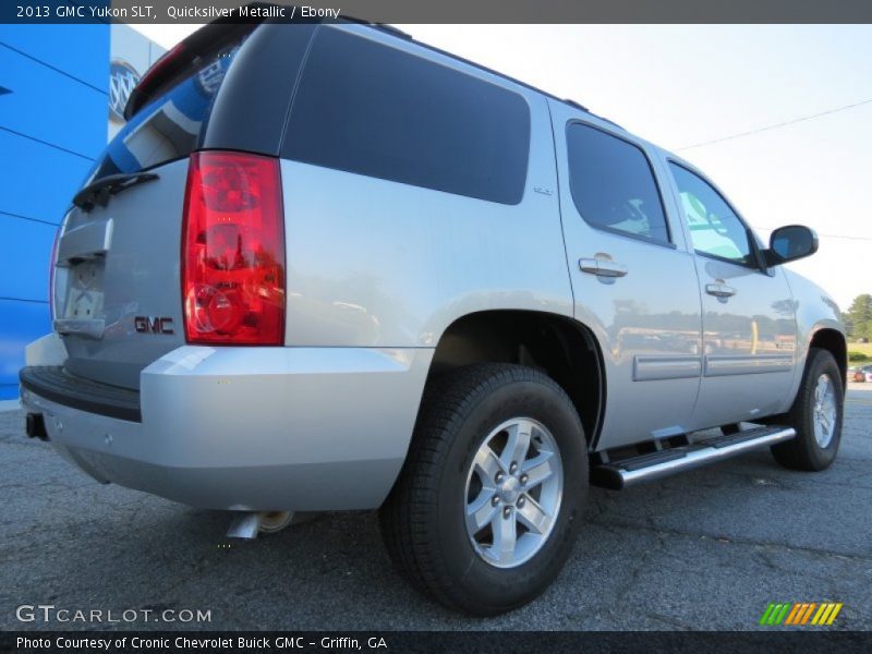 Quicksilver Metallic / Ebony 2013 GMC Yukon SLT